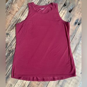 ATHLETA Classic Burgundy Tank - Size LG